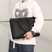 Laden Sie das Bild in den Galerie-Viewer, Einfache Business-Laptoptasche für Herren