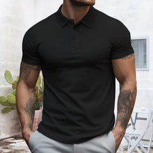 Laden Sie das Bild in den Galerie-Viewer, Einfarbiges Herren-T-Shirt