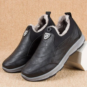 Winter wasserdichte Lederstiefel