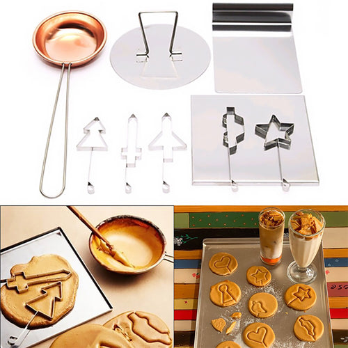 Neue Tintenfisch Spiel Edelstahl Backwerkzeuge