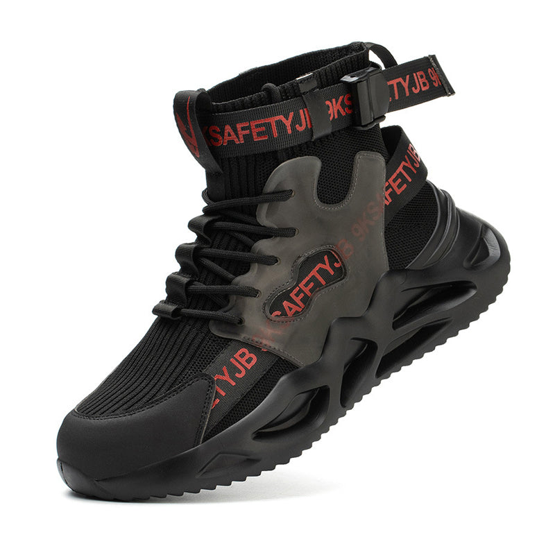 Atmungsaktive Sicherheitsschuhe mit Pannenschutz