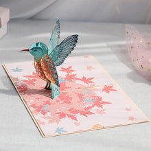 Laden Sie das Bild in den Galerie-Viewer, Muttertag Kolibri 3D-Karte