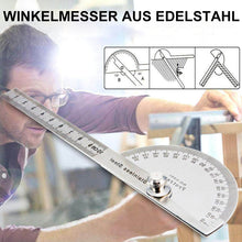 Laden Sie das Bild in den Galerie-Viewer, Winkelmesser aus Edelstahl