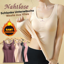 Laden Sie das Bild in den Galerie-Viewer, Nahtlose Schlanke Unterwäsche Weste aus Vlies