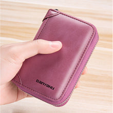 Laden Sie das Bild in den Galerie-Viewer, Multikartenschlitz Anti-Entmagnetisierung Reißverschlusstasche