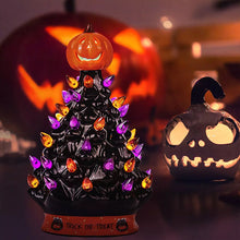 Laden Sie das Bild in den Galerie-Viewer, Glühender Weihnachtsbaum mit Halloween-Thema