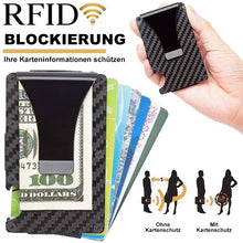 Laden Sie das Bild in den Galerie-Viewer, Kohlefaser Geldbörse