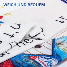 Laden Sie das Bild in den Galerie-Viewer, Bedruckte Umschlagdecke aus Flanell