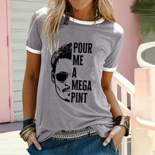 Laden Sie das Bild in den Galerie-Viewer, Bedrucktes T-Shirt für Damen