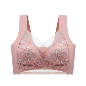 Nahtloser Weste-BH aus Spitze für Damen