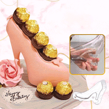 Laden Sie das Bild in den Galerie-Viewer, Luxuriöse Schokoladenform In Form Von Stöckelschuhen