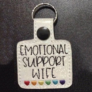 🌈Schlüsselanhänger mit Regenbogenherzen zur emotionalen Unterstützung💕