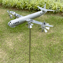 Laden Sie das Bild in den Galerie-Viewer, Superfestungsflugzeug Windmühle Dekoration aus Metall