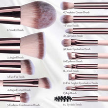 Laden Sie das Bild in den Galerie-Viewer, Travel Makeup Brush Set