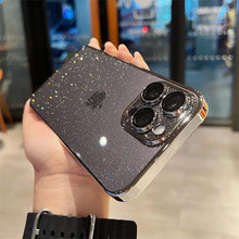 Laden Sie das Bild in den Galerie-Viewer, Glitzernde ultradünne sturzsichere iPhone-Hülle