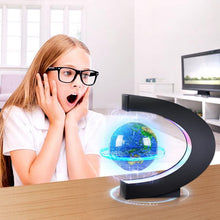 Laden Sie das Bild in den Galerie-Viewer, Magnetschwebekugel mit buntem LED Licht