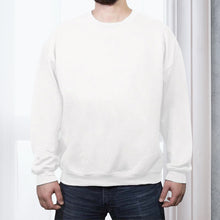 Laden Sie das Bild in den Galerie-Viewer, Lässiger Lockerer Einfarbiger Fleecepullover mit Rundhalsausschnitt