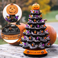 Laden Sie das Bild in den Galerie-Viewer, Glühender Weihnachtsbaum mit Halloween-Thema