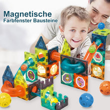 Laden Sie das Bild in den Galerie-Viewer, Magnetische Bausteine Schienenspleißspielzeug für Kinder