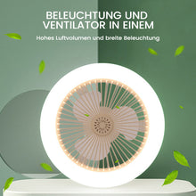 Laden Sie das Bild in den Galerie-Viewer, 2-in-1-Aromatherapie-LED-Lüfterlampe