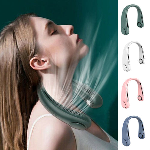 Tragbarer Halsventilator für den Sommer