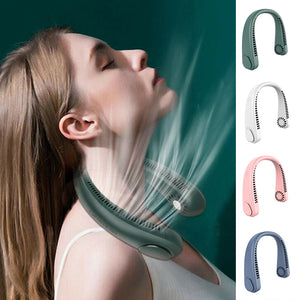 Tragbarer Halsventilator für den Sommer