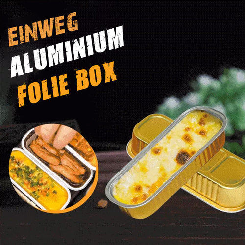 Einweg Aluminiumfolie Box