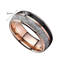 Laden Sie das Bild in den Galerie-Viewer, Zweifarbiger Ring aus Edelstahl