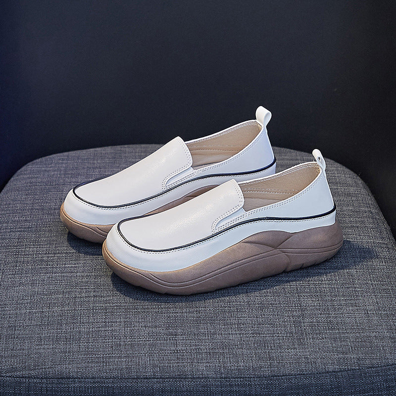 Vielseitige lässige Lederschuhe für Damen