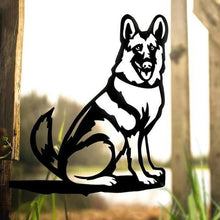 Laden Sie das Bild in den Galerie-Viewer, Schattenbildwelpe aus Metall