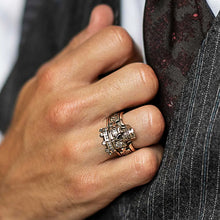 Laden Sie das Bild in den Galerie-Viewer, Krone Schädel Ring