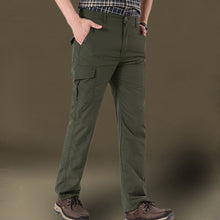 Laden Sie das Bild in den Galerie-Viewer, Schnelltrocknend Atmungsaktiv Funktionshose Trekkinghose Klassischer Cargohose