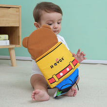 Laden Sie das Bild in den Galerie-Viewer, Bear Dressing Baby Multifunktionales Stoffbuch