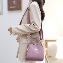 Laden Sie das Bild in den Galerie-Viewer, Damen leichter modischer Rucksack aus Nylon