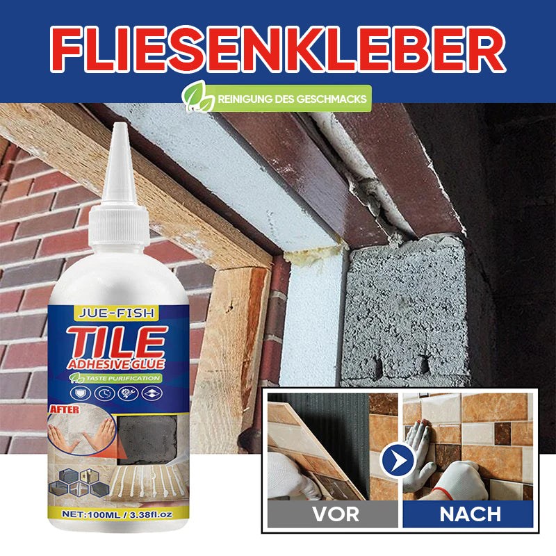 Kraftvoller Fliesenkleber