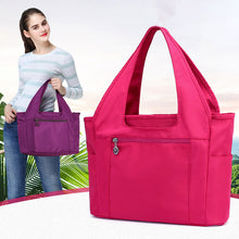Laden Sie das Bild in den Galerie-Viewer, Leichte Einfarbige Outdoor-Reisetasche Aus Nylon