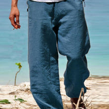 Laden Sie das Bild in den Galerie-Viewer, Atmungsaktive weiche Freizeithose für Herren mit elastischer Taille
