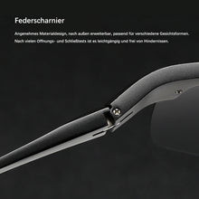 Laden Sie das Bild in den Galerie-Viewer, Sportsonnenbrille aus Aluminium und Magnesium