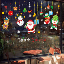 Laden Sie das Bild in den Galerie-Viewer, Weihnachtsfensteraufkleber