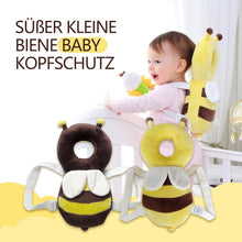 Laden Sie das Bild in den Galerie-Viewer, Süßer KLEINE BIENE Kopfschutz für Babys