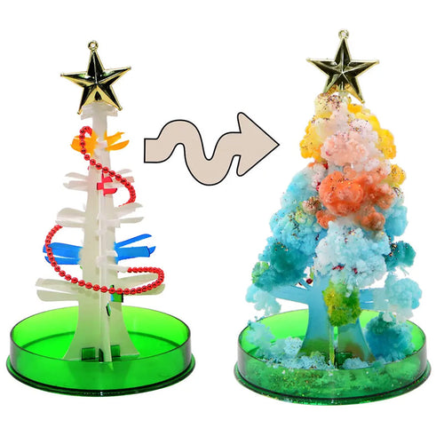 3-in-1-Mini-Weihnachtsbaum mit magischem Wachstum