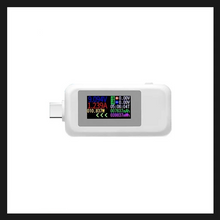 Laden Sie das Bild in den Galerie-Viewer, Farbbildschirm USB Strom- und Spannungsprüfer