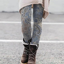 Laden Sie das Bild in den Galerie-Viewer, Hochelastische Leggings mit Print