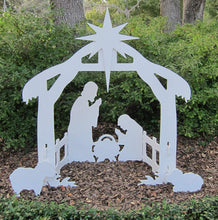 Laden Sie das Bild in den Galerie-Viewer, Weihnachten jesus Szene Hof Grafikkarte