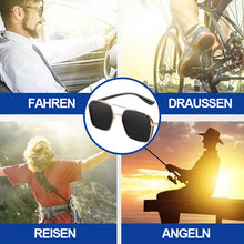 Laden Sie das Bild in den Galerie-Viewer, Schöne Sonnenbrille mit UV-Schutz für Herren