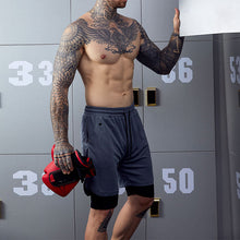 Laden Sie das Bild in den Galerie-Viewer, Schnell trocknende, lässige Fitness-Sportshorts für Herren