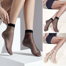 Laden Sie das Bild in den Galerie-Viewer, Damen Transparente Knöchelsocken (10 Paare)