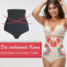 Laden Sie das Bild in den Galerie-Viewer, Hohe- Taille Pant mit Baucheffekt