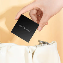 Laden Sie das Bild in den Galerie-Viewer, Tragbares Gesichtsöl-Löschpapier mit Puderquastenspiegel