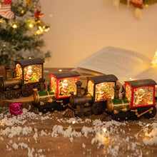 Laden Sie das Bild in den Galerie-Viewer, Weihnachtskristall-Schneezuglicht
